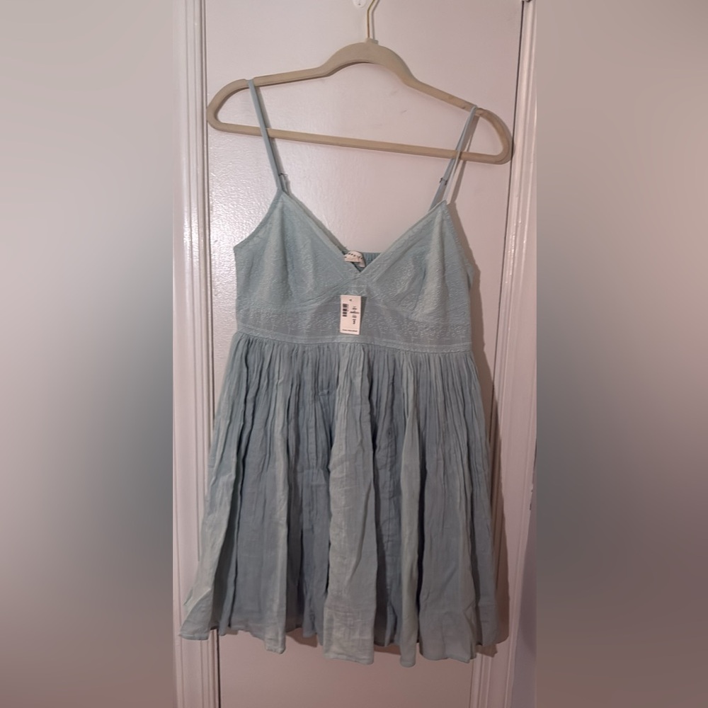 Light Green Spaghetti Strap Dress